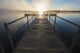 Sunset over Pier Chena Wall Decal