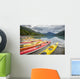 Kayaks Row Shore Eklutna Wall Decal