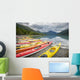 Kayaks Row Shore Eklutna Wall Decal