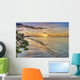 Sunset over Dickenson Bay Wall Decal Design 1