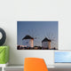 People Watching Sunset beneath Wall Decal