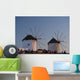 People Watching Sunset beneath Wall Decal