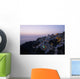Aerial Oia and Windmill Wall Decal