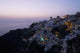 Aerial Oia and Windmill Wall Decal