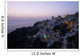 Aerial Oia and Windmill Wall Decal