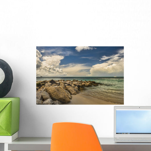 Cumulus Clouds over Dickenson Wall Decal