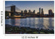 Manhattan Skyline Twilight with Wall Decal