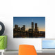 Lower Manhattan Twilight with Wall Decal