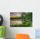 Lakeside Sunset Wall Decal