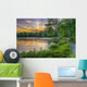 Lakeside Sunset Wall Decal