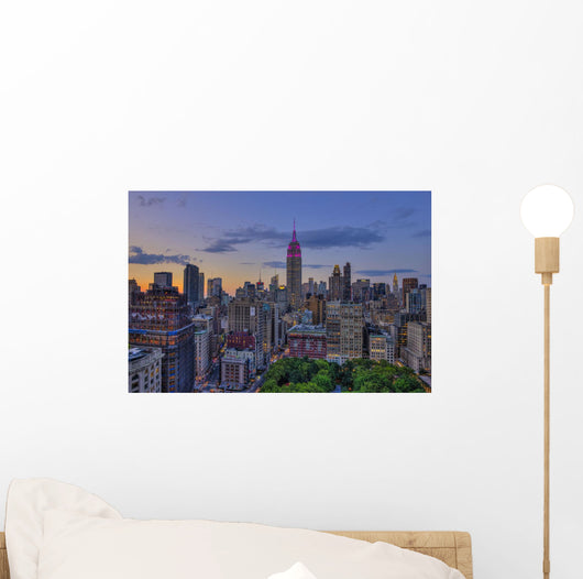 Empire State Building Wall Decal Design 3