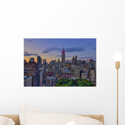 Empire State Building Wall Decal Design 3