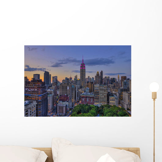 Empire State Building Wall Decal Design 3