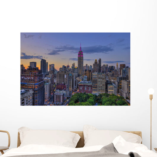 Empire State Building Wall Decal Design 3
