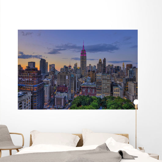 Empire State Building Wall Decal Design 3