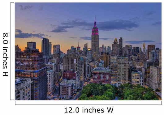 Empire State Building Wall Decal Design 3