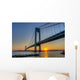 Verrazano-narrows Bridge Sunset Brooklyn Wall Decal
