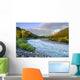 Rushing River and Autumn Wall Decal