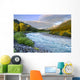 Rushing River and Autumn Wall Decal