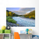 Rushing River and Autumn Wall Decal