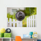 Hat Hanging Post White Wall Decal