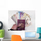 Money from Various Countries Wall Decal
