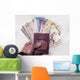 Money from Various Countries Wall Decal
