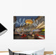 Regent Street Decorated for Wall Decal