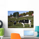 Holstein Dairy Cows Autumn Wall Decal Design 1
