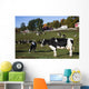 Holstein Dairy Cows Autumn Wall Decal Design 1