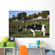 Holstein Dairy Cows Autumn Wall Decal Design 1