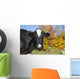Holstein Dairy Cow Autumn Wall Decal