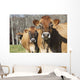 Jersey Cows Autumn Pasture Wall Decal Design 2