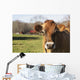Jersey Cows Autumn Pasture Wall Decal Design 1