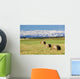 Three Hay Bales Wall Decal