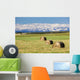 Three Hay Bales Wall Decal