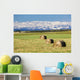Three Hay Bales Wall Decal
