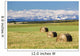 Three Hay Bales Wall Decal