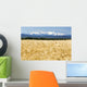 Golden Barley Field with Wall Decal Design 1