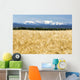 Golden Barley Field with Wall Decal Design 1