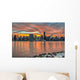 Sunset over Manhattan Gantry Wall Decal