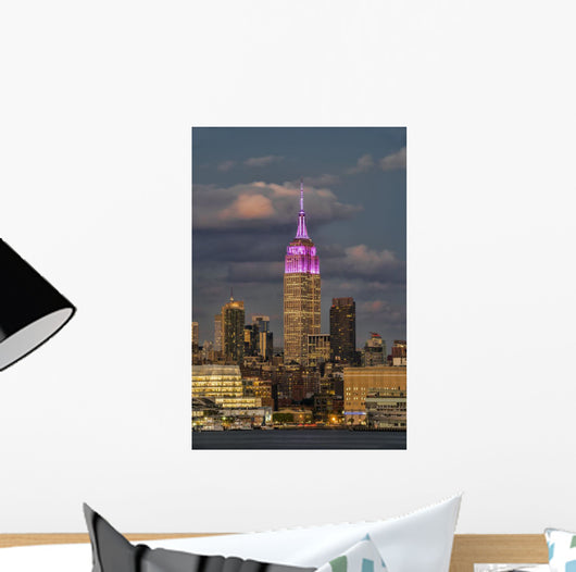 Empire State Building Wall Decal Design 1