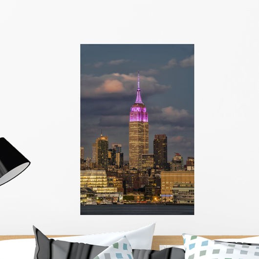 Empire State Building Wall Decal Design 1