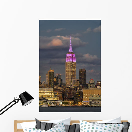 Empire State Building Wall Decal Design 1