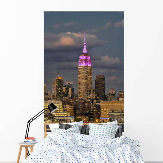 Empire State Building Wall Decal Design 1
