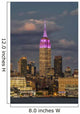 Empire State Building Wall Decal Design 1