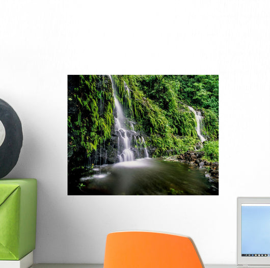 Waterfall Southeast Coast Upolu Wall Decal