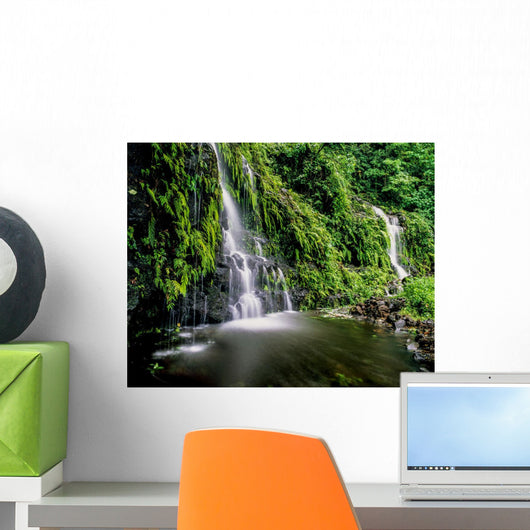 Waterfall Southeast Coast Upolu Wall Decal