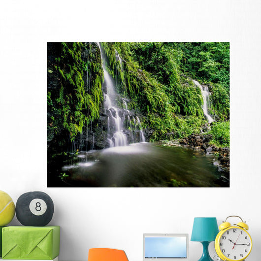 Waterfall Southeast Coast Upolu Wall Decal