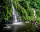 Waterfall Southeast Coast Upolu Wall Decal